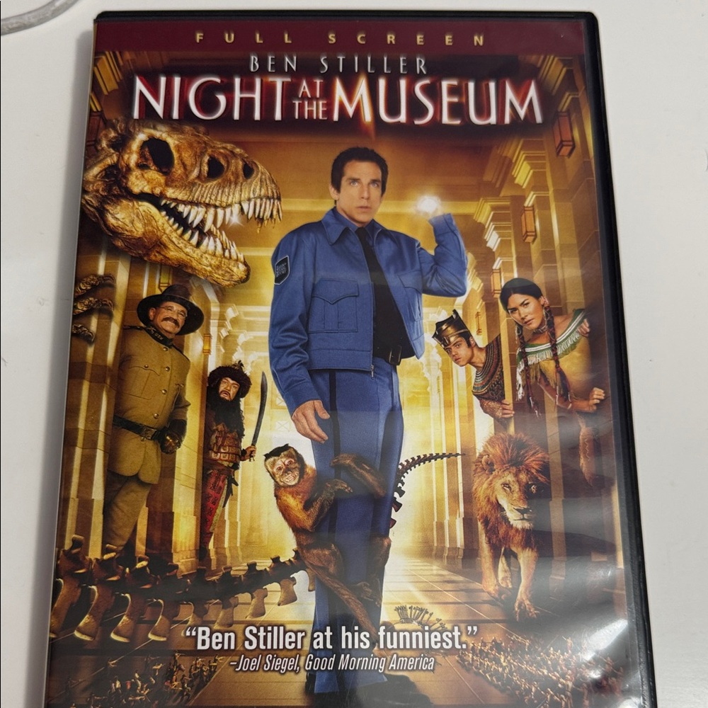 Night at the Museum DVD